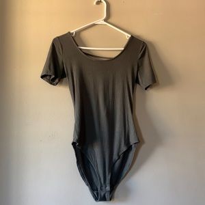 Olive green bodysuit
